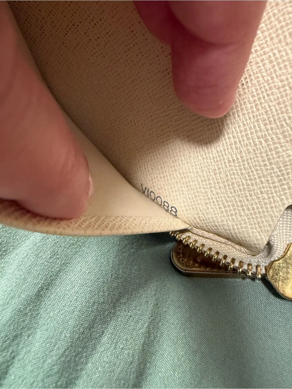 Louis Vuitton Damier Azur Zip Organizer Wallet